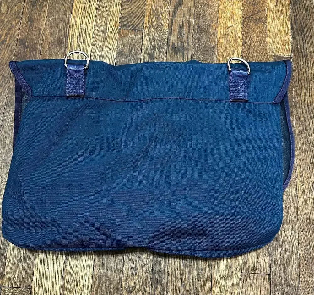 USPS United States Postal Service Letter Carrier Satchel Bag Leather Belt & Hat